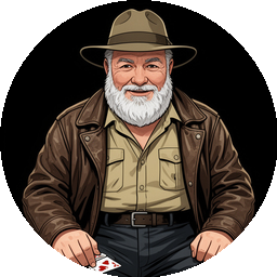 Ernest Hemingway — AI poker opponent